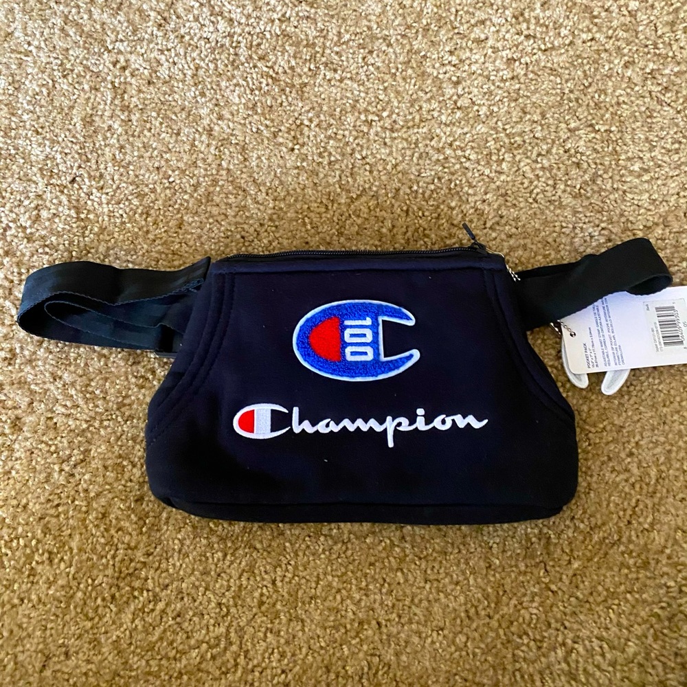 Black Champion Waist Fanny Pack (Unused)